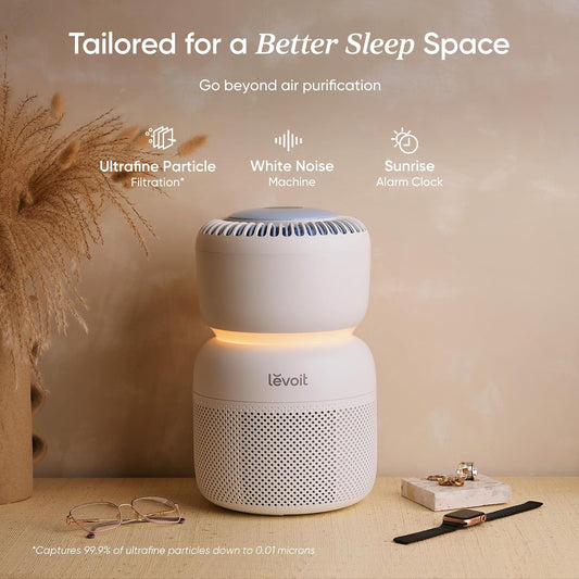 LEVOIT Smart Air Purifier for Home Bedroom, Quiet for a Nursery, Sprout