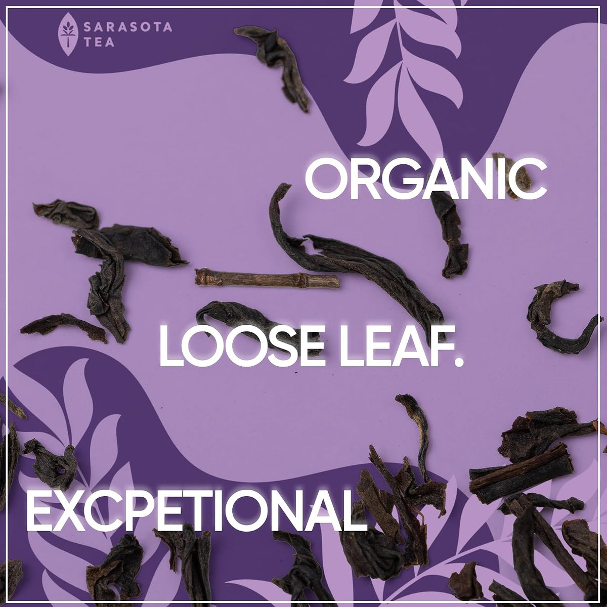 Organic Earl Grey Tea 1 lb (16 Oz) – USDA Certified Organic Black Tea with Natural Bergamot Flavor – Aromatic Loose Leaf Tea for Hot or Iced Tea – Non-GMO Bulk Resealable Bag