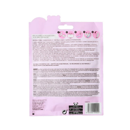 Oh K! Foot Peel Mask - Pomegranate - Foot Peeling Mask for Dry Feet and Cracked Heels - Feet Exfoliant with Pomegranate and Coconut Oil - 1 Pair