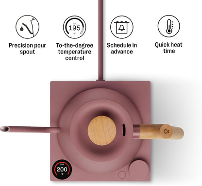 Fellow Stagg EKG Pro Gooseneck Electric Kettle, Brew Timer, 0.9 Liter