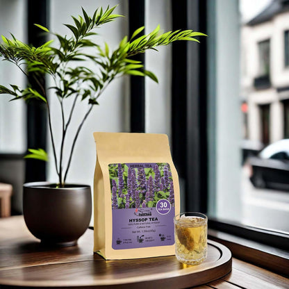 FullChea - Dandelion Leaf & Root Tea Bags, 50 Teabags, 2g/bag - Natural Dandelion Herbal Tea for Liver & Kidney Health - Non-GMO - Caffeine-free - Support Digestion & Boost Immune System