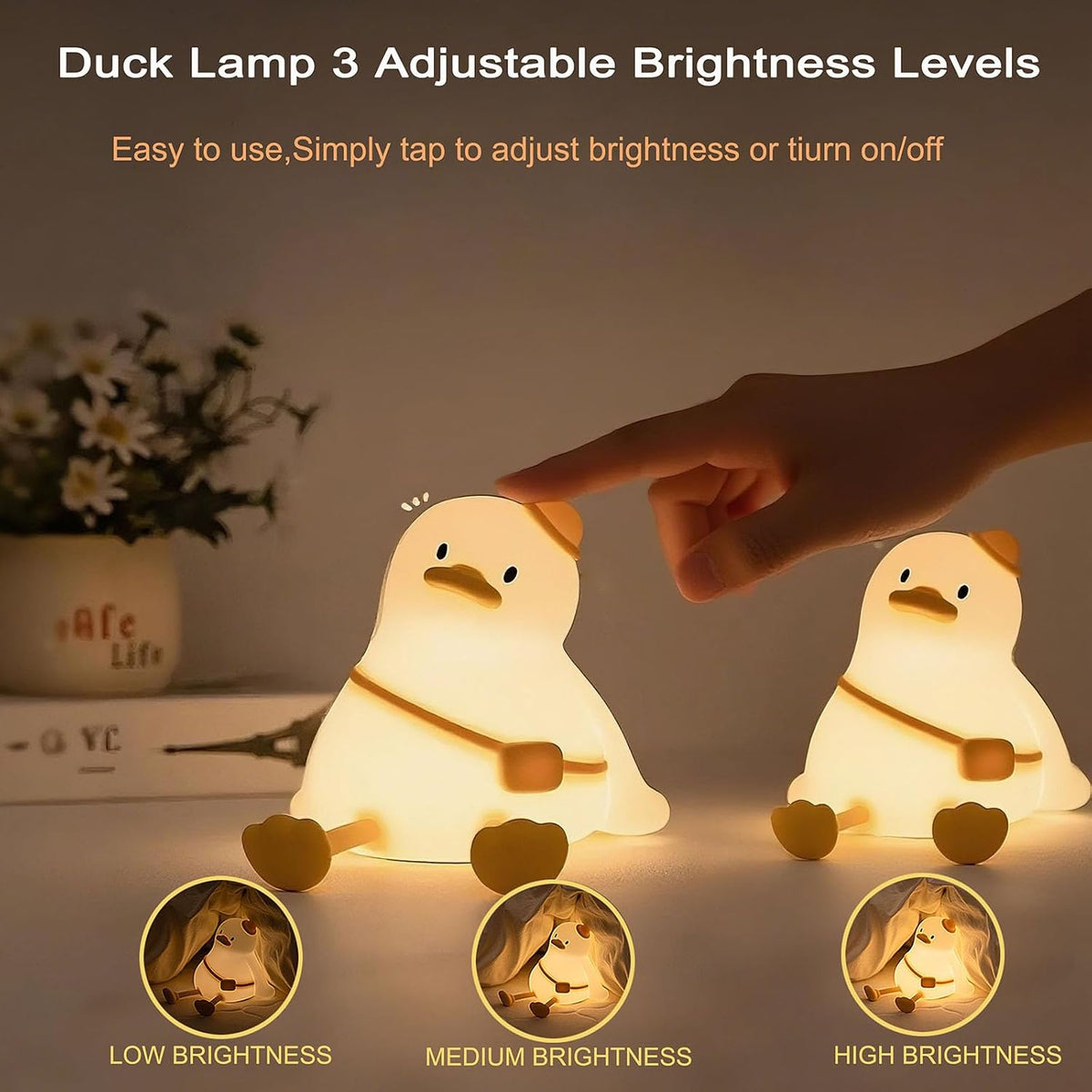 Sloth Gifts for Kids, Squishy Sloth NightLight,Silicone Animal Nursery Lamp