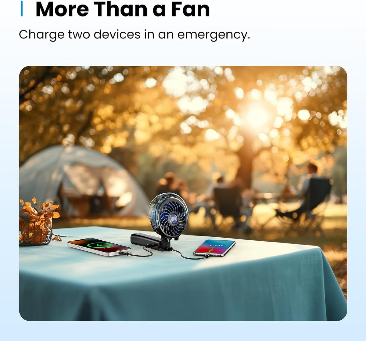 KIBEE Portable Misting Fan, 4000mAh Rechargeable Handheld Fan with 50ml Water Tank, Foldable 180° Mini Mist Spray Fan, 3 Speeds Personal Cooling Fan for Travel, Makeup, Outdoor, Concerts, Gray