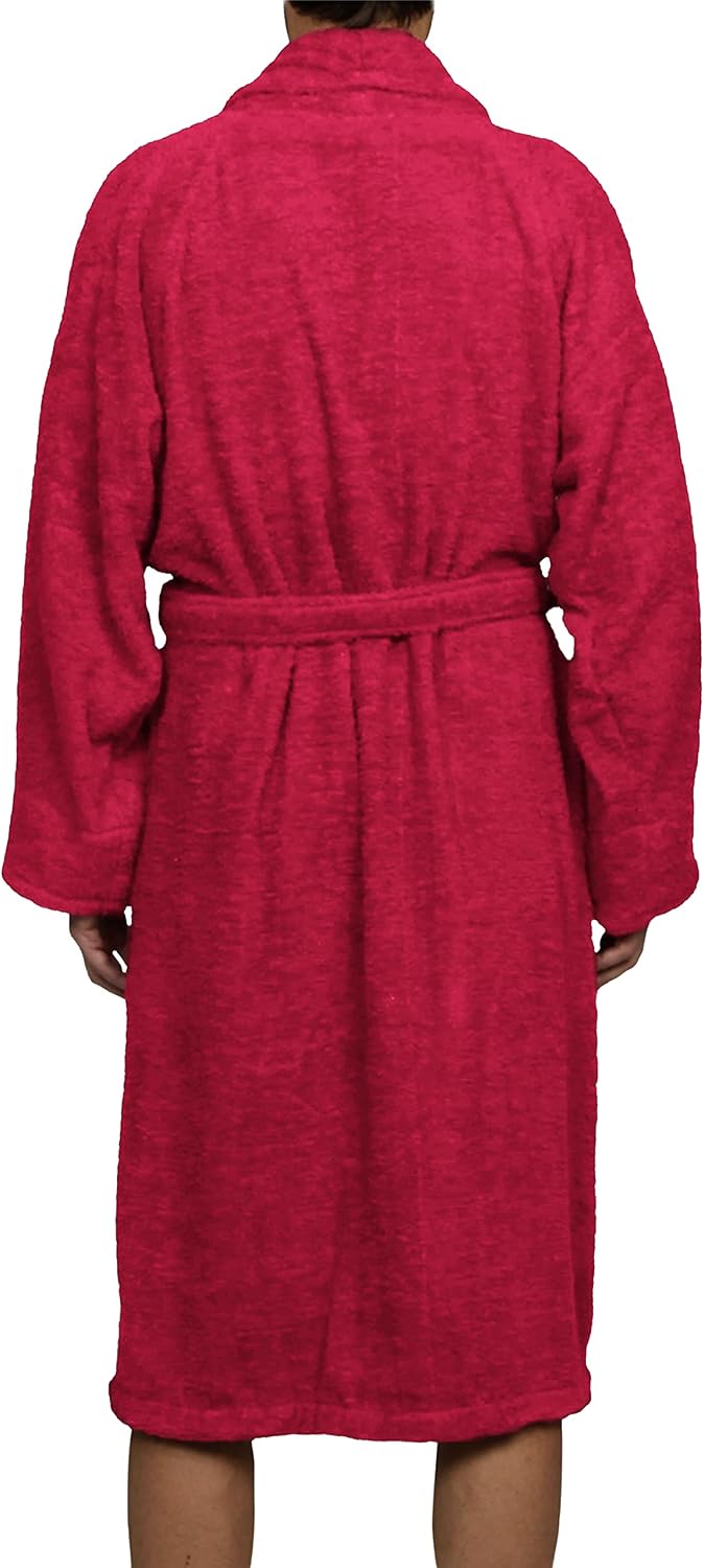 Cotton Unisex Terry Robe, Soft And Absorbent Robes For Men And Women, Bathroom Accessories