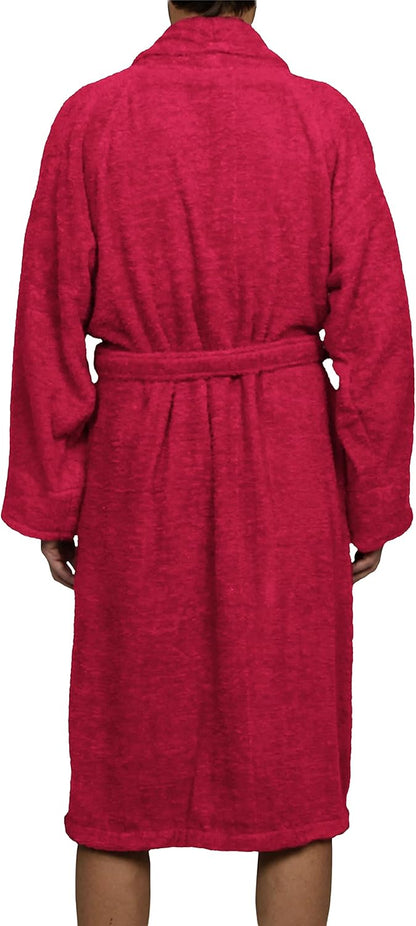 Cotton Unisex Terry Robe, Soft And Absorbent Robes For Men And Women, Bathroom Accessories