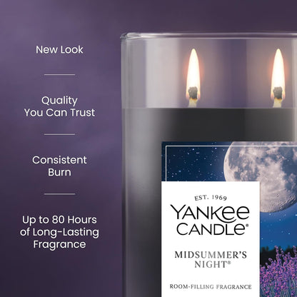 Yankee Candle Sage & Citrus, Scented Candle, 14.5oz 3-Wick Candle Jar with up to 40 Hours Burn Time, Giftable