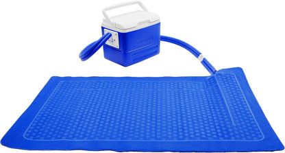 Polar Active Ice 3.0 Cold Therapy Ice Machine System with Programmable Timer, Shoulder Compression Pad, Lightweight 9 Quart Cooler Freeze Kit, Quiet Pump, Strong Cryotherapy Pain Relief Treatment