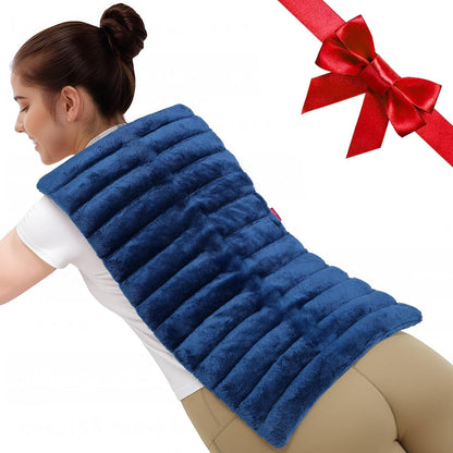 Comfytemp Large Microwave Heating Pad for Sciatica, Back Pain Relief, Period Cramps, FSA Eligible HSA, Fathers Day Dad Men Gift,12"x22" 3.6LB Moist Microwavable Heating Pads, Warm Compress Women Gift