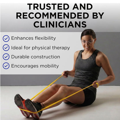 THERABAND Professional Resistance Bands Set, 7 Pack 6 ft Exercise Bands for Working Out, Stretch Bands for Physical Therapy, Pilates & Full Body Workout, Levels 1–7