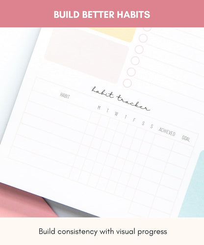 Lamare Weekly Planner Notepad – Premium Undated Weekly To Do List Notepad