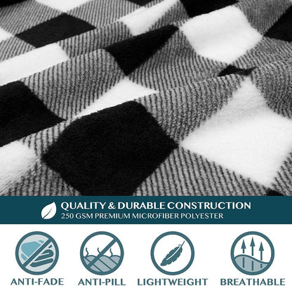 PAVILIA Wearable Blanket with Sleeves for Adult Women Men, Cozy Fleece Warm Wrap Throw with Arms, Gifts for Christmas, Wife