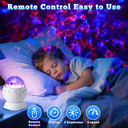 Galaxy Projector for Bedroom, Night Light for Kids, Nebula Ceiling LED Lamp
