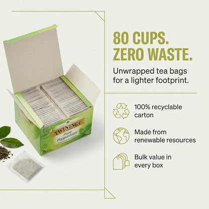 Twinings Pure Peppermint Tea Bags 80 pack