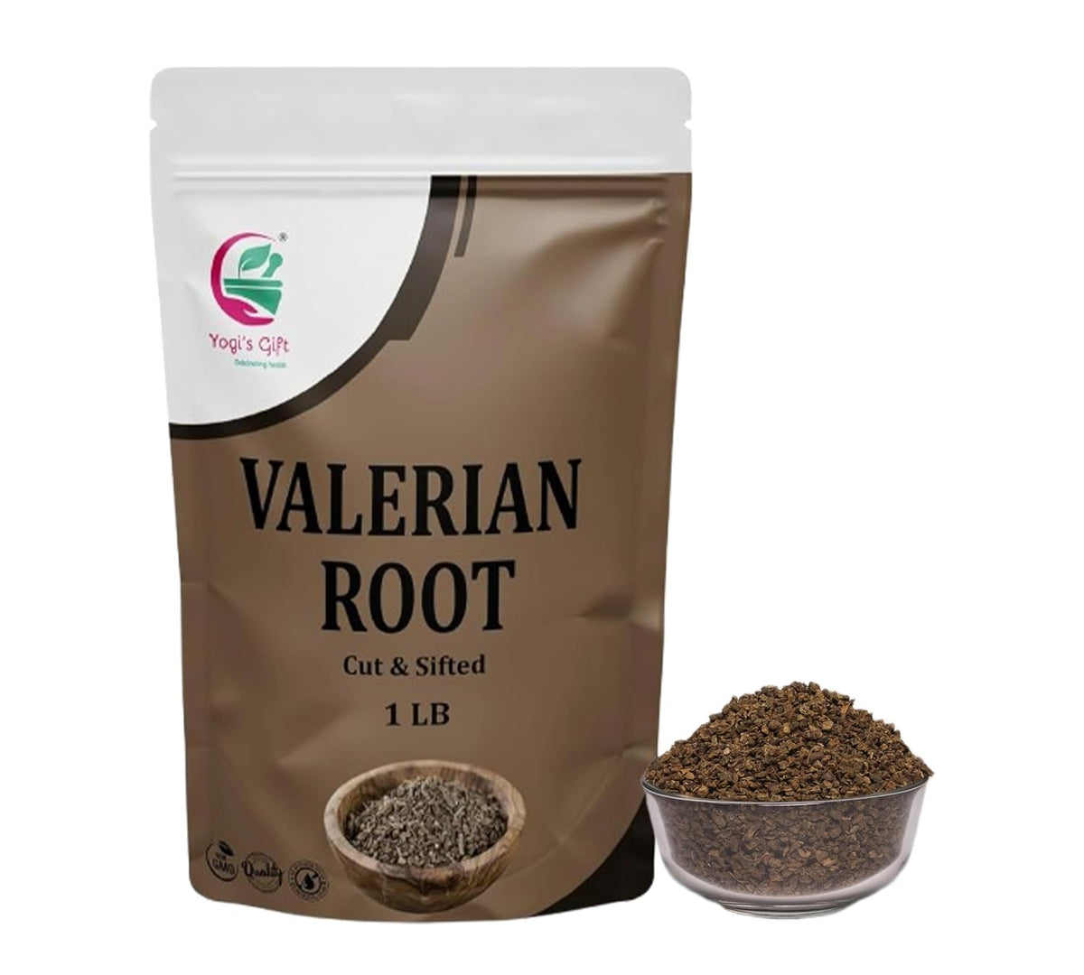 Yogi's Gift® Valerian Root Cut & Sifted 1 lb | Herbal Tea Cut