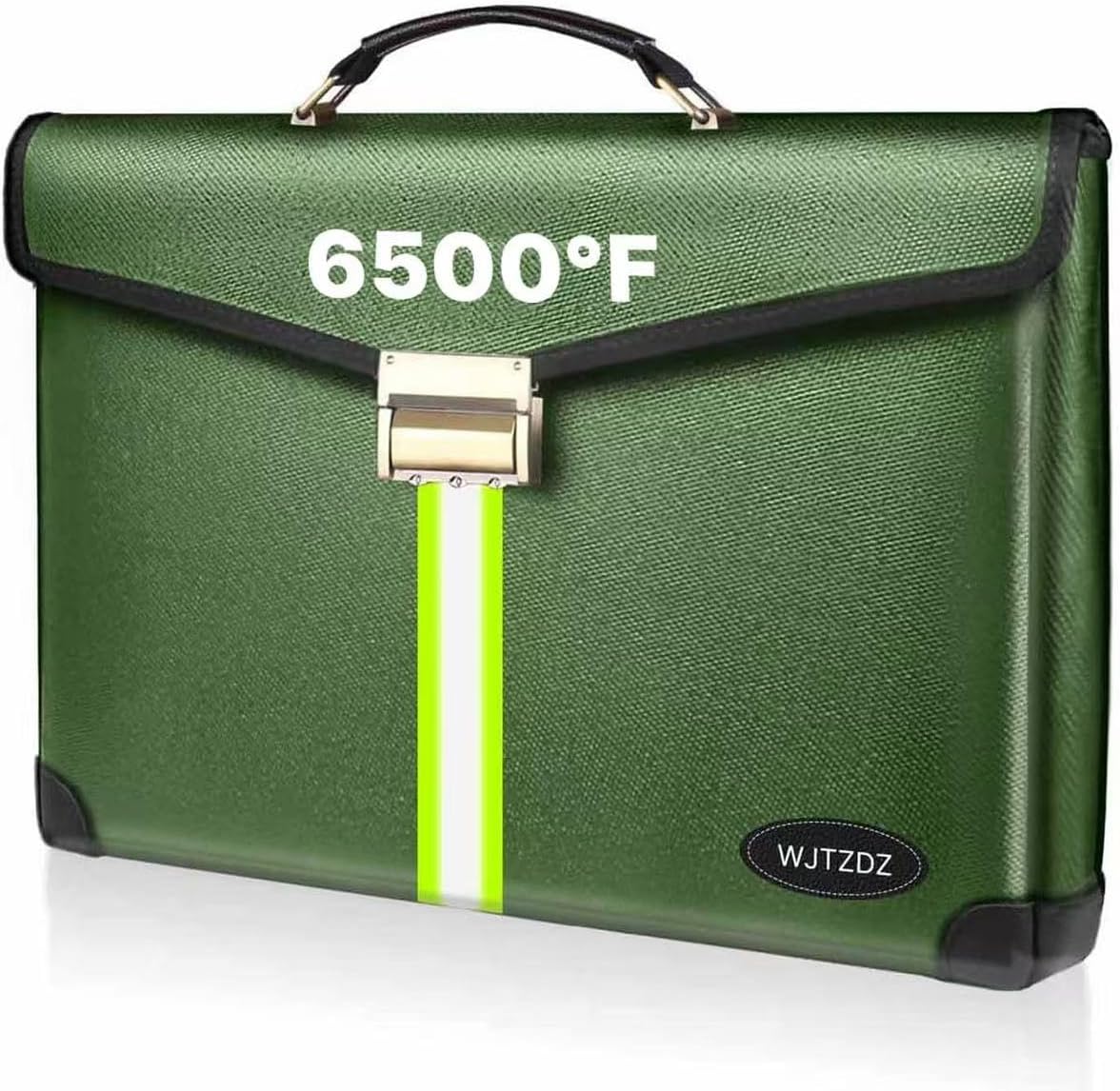 Upgraded Fireproof Money Bag,10 Layers of Heat Insulated Materials 6500°F