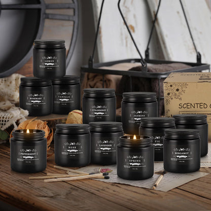 36 Pack Scented Candles Set for Home, Relaxing Stress Relief, Aromatherapy - Natural Soy Wax and Fragrance - Gifts for Women, Mom, Best Friend, Wife, Birthday