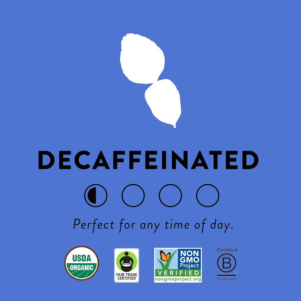 Choice Organics Decaffeinated Earl Grey Tea, 16 Tea Bags (6 Pack)