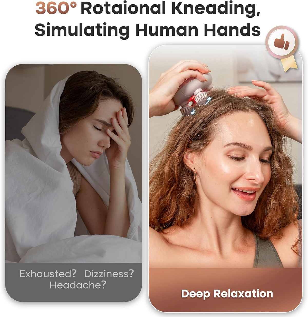 arboleaf Electric Scalp Massager Head Massager Scalp Stress Relax
