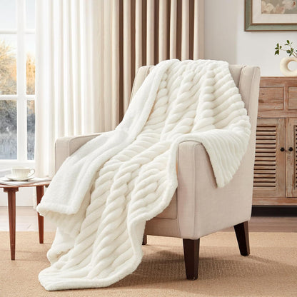 Westinghouse Heated Throw Blanket, Electric Blanket Throw with 6 Heating Levels and 2-10 Hours Time Settings, Flannel to Sherpa Super Cozy Heated Blanket Machine Washable, 50x60 inch, Charcoal