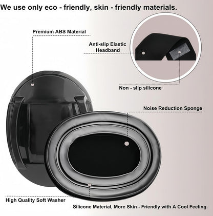 Noise Reduction Ear Muffs, Sound Proof Ear Protection, Earmuffs for Sleeping Noise Cancelling