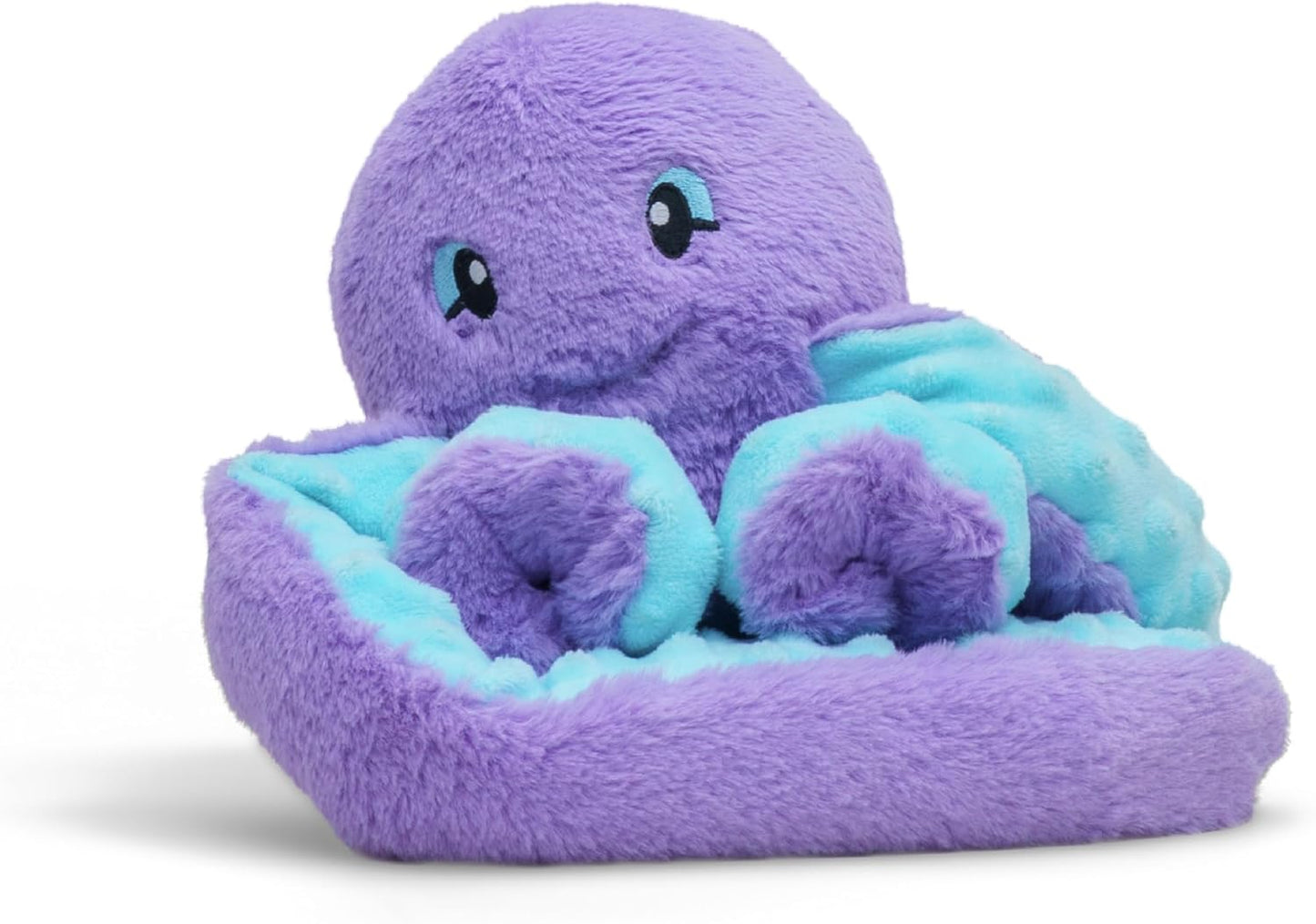 HUGIMALS Hugarounds Sidney the Sea Turtle 2.5 lb Microwaveable & Freezable Weighted Plush Neck & Shoulder Wrap | Soothing, Comforting Hugs for Self-Care & Relaxation | Unscented for Ages 2+