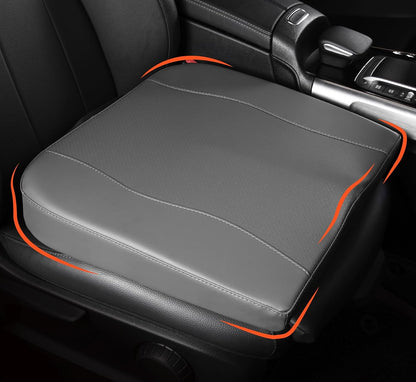 Lofty Aim Car Seat Cushion, Comfort Memory Foam Car Cushions for Driving - Sciatica & Lower Back Pain Relief, Driver Seat Pillow for Auto, Office Chair, Wheelchair - Black