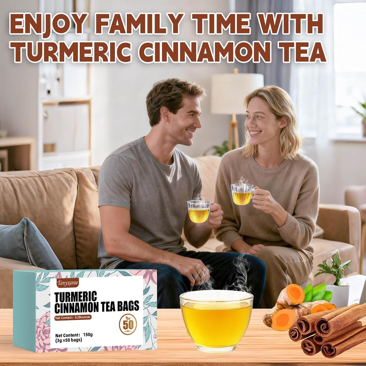Lemon Balm Leaf Tea Bags-120 Tea Bags (2g/Bag), Made with 100% Natural Lemon Balm Leaves | Helps with Digestion and Antioxidation | Caffeine-Free | Sugar-Free | Gluten-Free | Vegan | Eco-Friendly Tea Bags