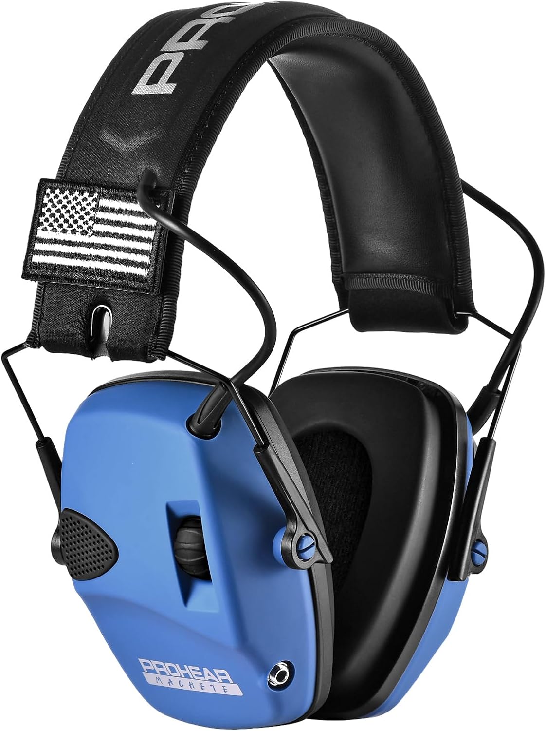PROHEAR Electronic Ear Protection for Shooting with 4X Sound Amplification, Gun Range Hearing Protection Muffs, NRR 23dB Noise Reduction Headphones for Hunting, Green