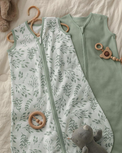 Yoofoss Baby Sleep Sack Baby Wearable Blanket 100% Cotton 2-Way Zipper Toddler Sleeping Sack