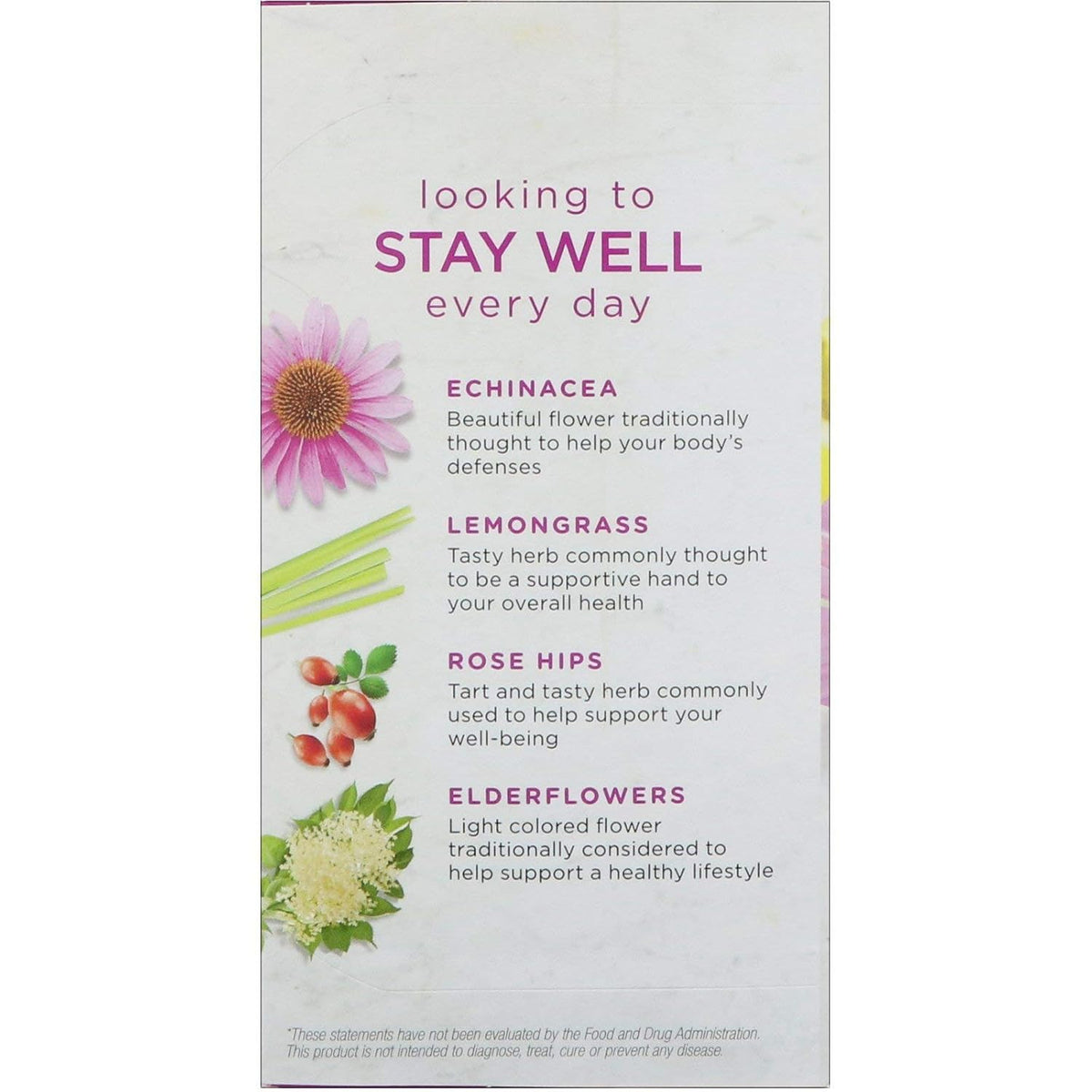 Bigelow Tea Lemon Echinacea, 18 ct, 3 Pack