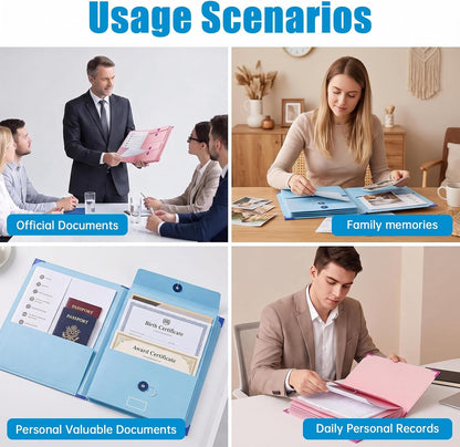 in Case I Die Binder with Labels – Important Document Organizer for Families, End of Life Planner & Estate Planning Folder for Final Wishes, Medical & Home Records (Pink)