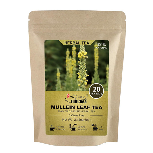 FullChea - Rooibos Tea Bags, 60 Counts - Premium South African Natural Rooibos - Non-GMO - Caffeine-Free - Antioxidant-Rich & Supports Digestion