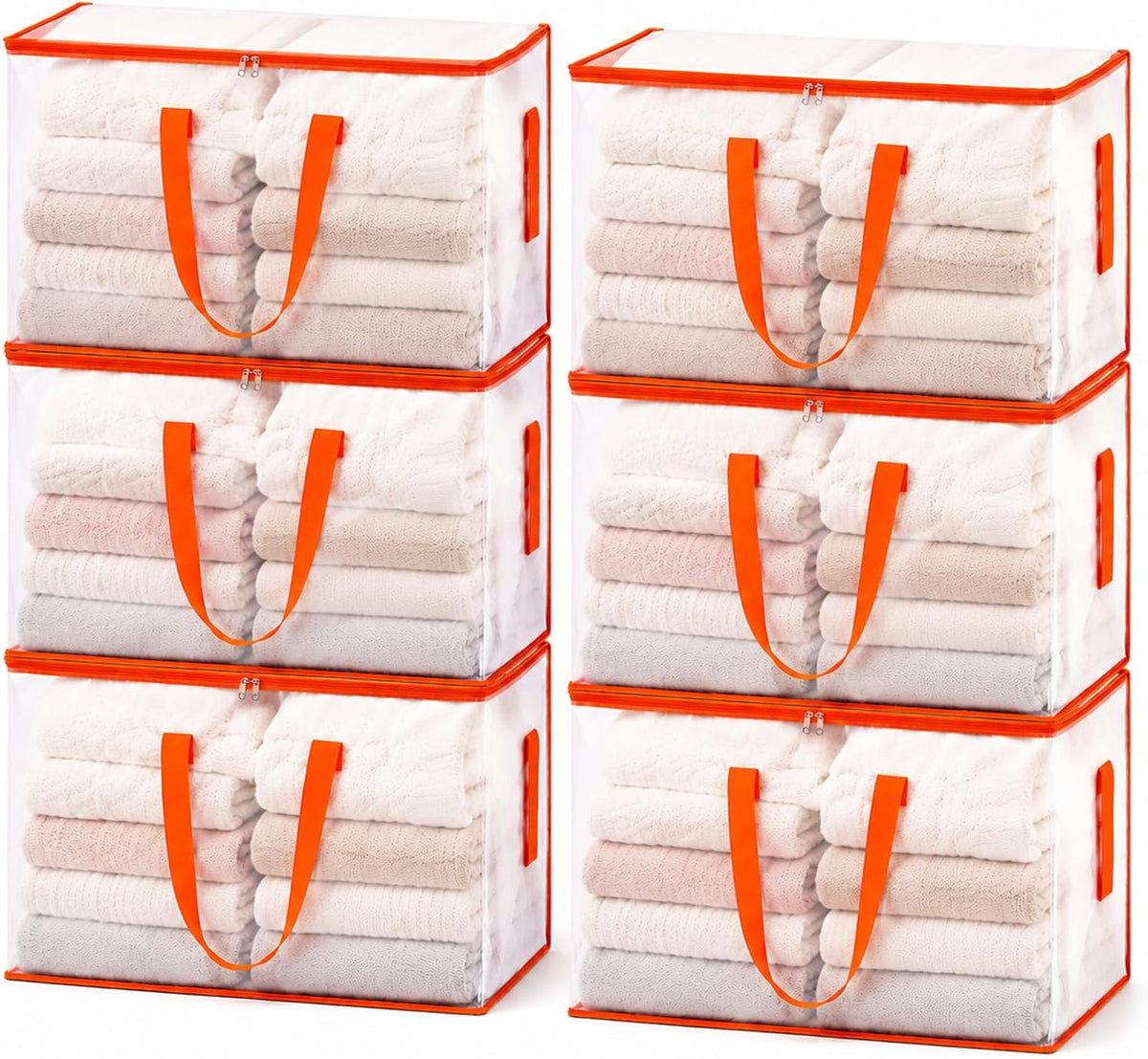 KYODOLED Clear Moving Bags Heavy Duty Extra Large, Storage Totes