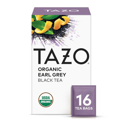 TAZO Organic Black Tea Variety Pack for Daily Wellness and Tea Enjoyment, Earl Grey, Chai, Awake English Breakfast, Vanilla Caramel Chai and Pumpkin Spice Chai (Variety Pack)