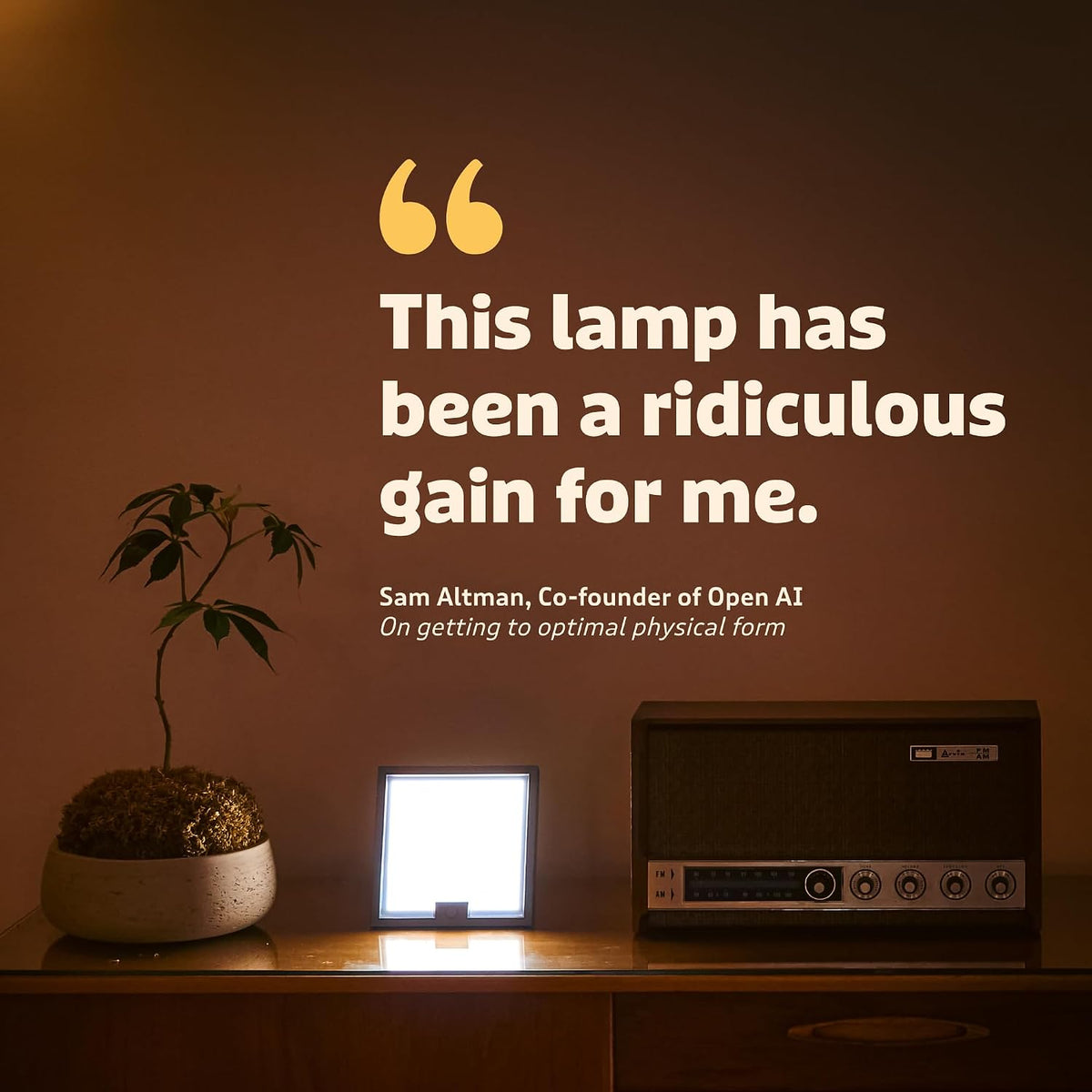 Circadian Optics Lumos 10,000 Lux Light Therapy Lamp | Seen On Shark Tank