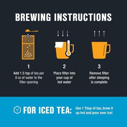 Tiesta Tea Premium Starter Loose Leaf Sampler Kit - Classic Tea Blends