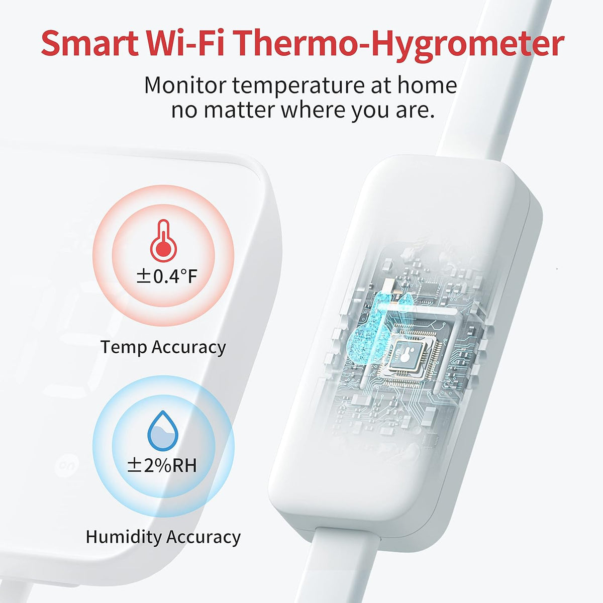 Switchbot Smart Switch Button Pusher (Bluetooth) – Fingerbot for Rocker Switch/One-Way Buttons with hub 2, App Timer Control, No Wiring, Optional Hub Required for Voice/Remote, White
