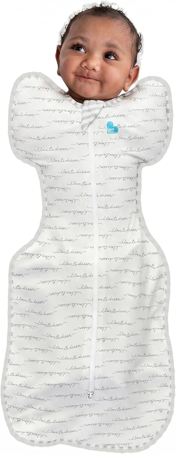Love to Dream Swaddle UP, Baby Sleep Sack, Self-Soothing Swaddles for Newborns, Get Longer Sleep, Secure Fit Helps Calm Startle Reflex, New Born Essentials for Baby, 1.0 TOG, 13-19 lbs, Deep Olive