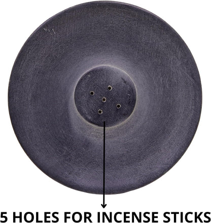 Handmade Natural Grey Marble Incense Stick Holder
