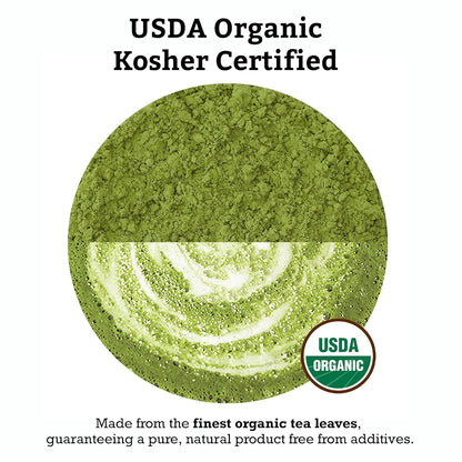 SUGIMOTO TEA Japanese Organic Matcha Latte Blend Mix 4.23 oz
