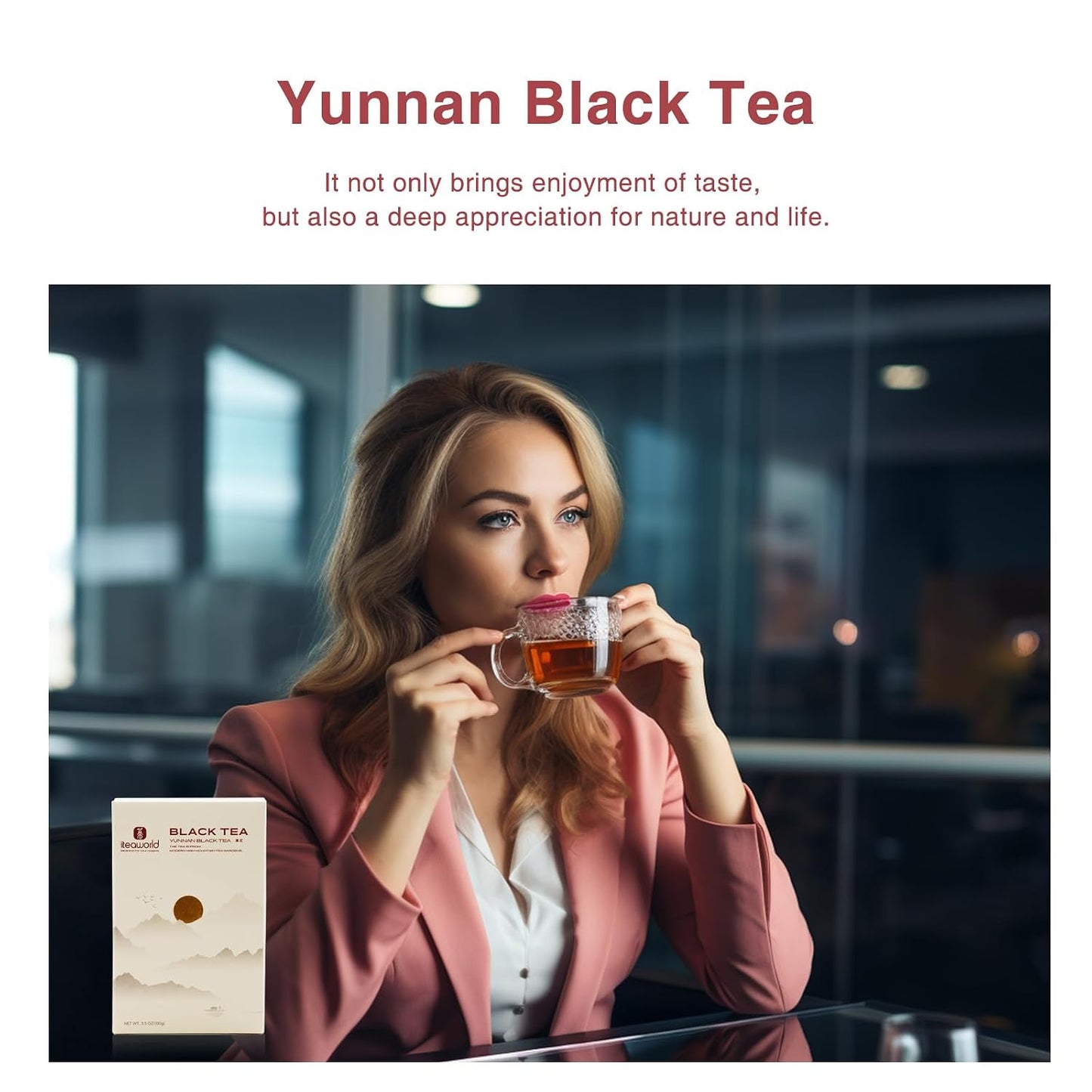 iTeaworld Loose Leaf Chinese Tea Sampler, 8 Flavors (Oolong Tea, Jasmine Flower Tea, Green Tea and White Tea), Each Flavor Comes With 2 Packs Of Loose Leaf Tea Sampler, With Mediumly Caffeinated, Sugar Free for Health, 2.1oz