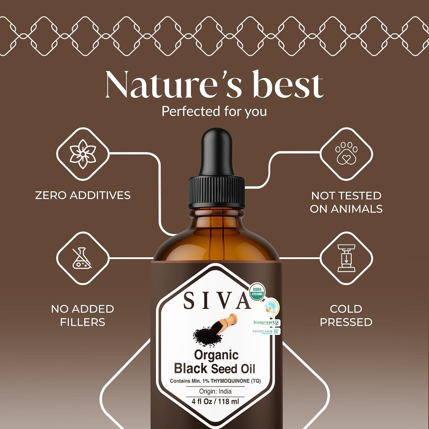 Siva Lavender Essential Oil, Huge Bottle, Large Size, 16 Fl Oz (473 ml)