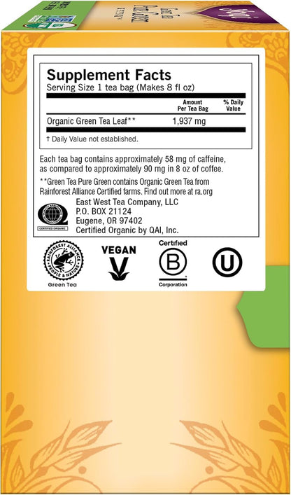 Yogi Tea, Green Tea Pure Green, 16 Count