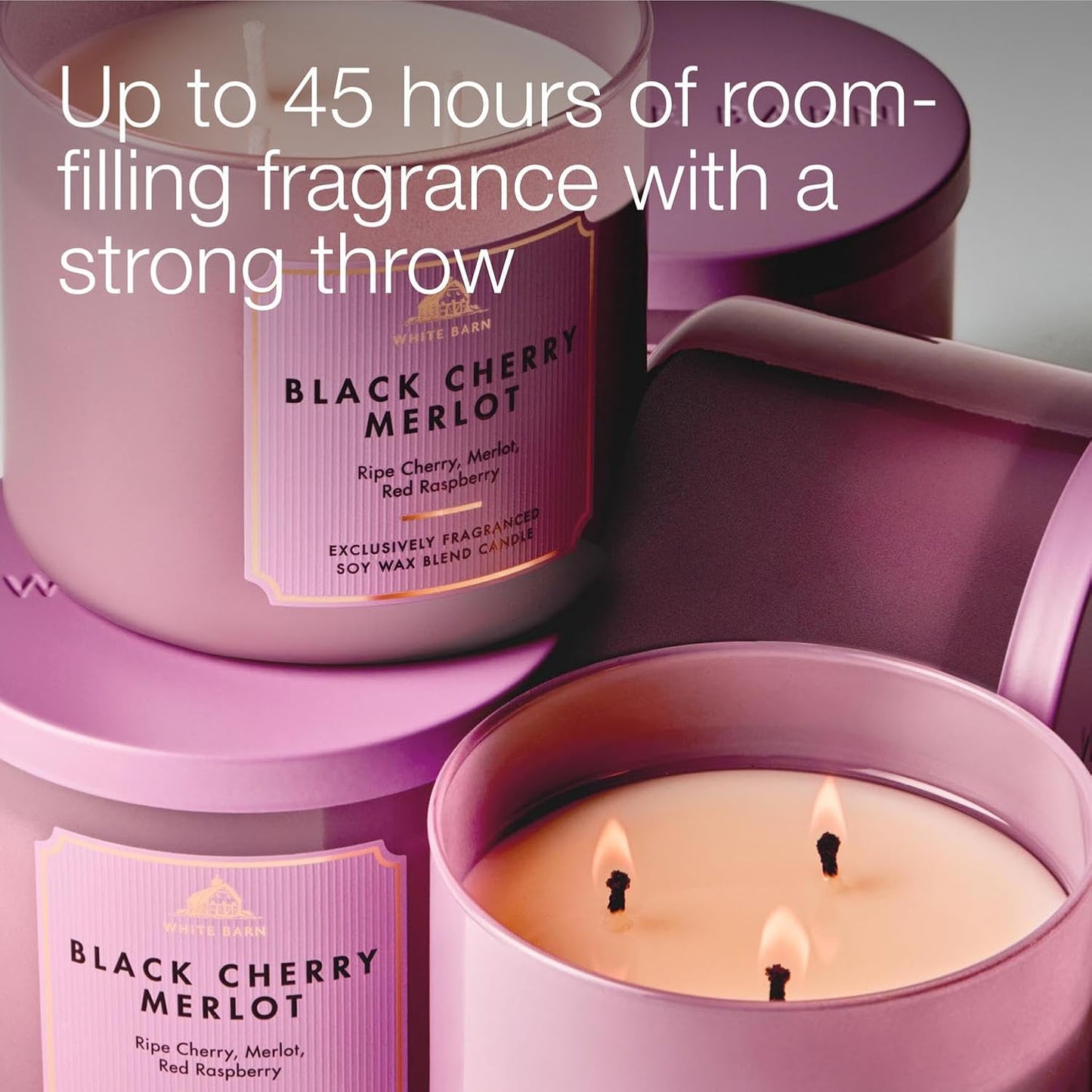 Bath & Body Works Eucalyptus Spearmint 3-Wick Candle - Scented Candle for At-Home Use - Long-Lasting, Room-Filling Fragrance - High Fragrance Oil Concentration - Soy Wax Blend