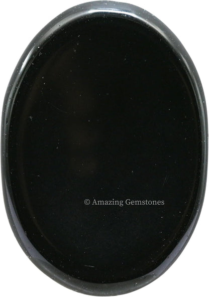 Amazing Gemstone Labradorite Thumb Worry Stone, Anxiety Stone, Healing Crystals - Piedra Crystal Fidget for Gift, Meditation, Calming, Relaxation, Stress Relief - Colors A
