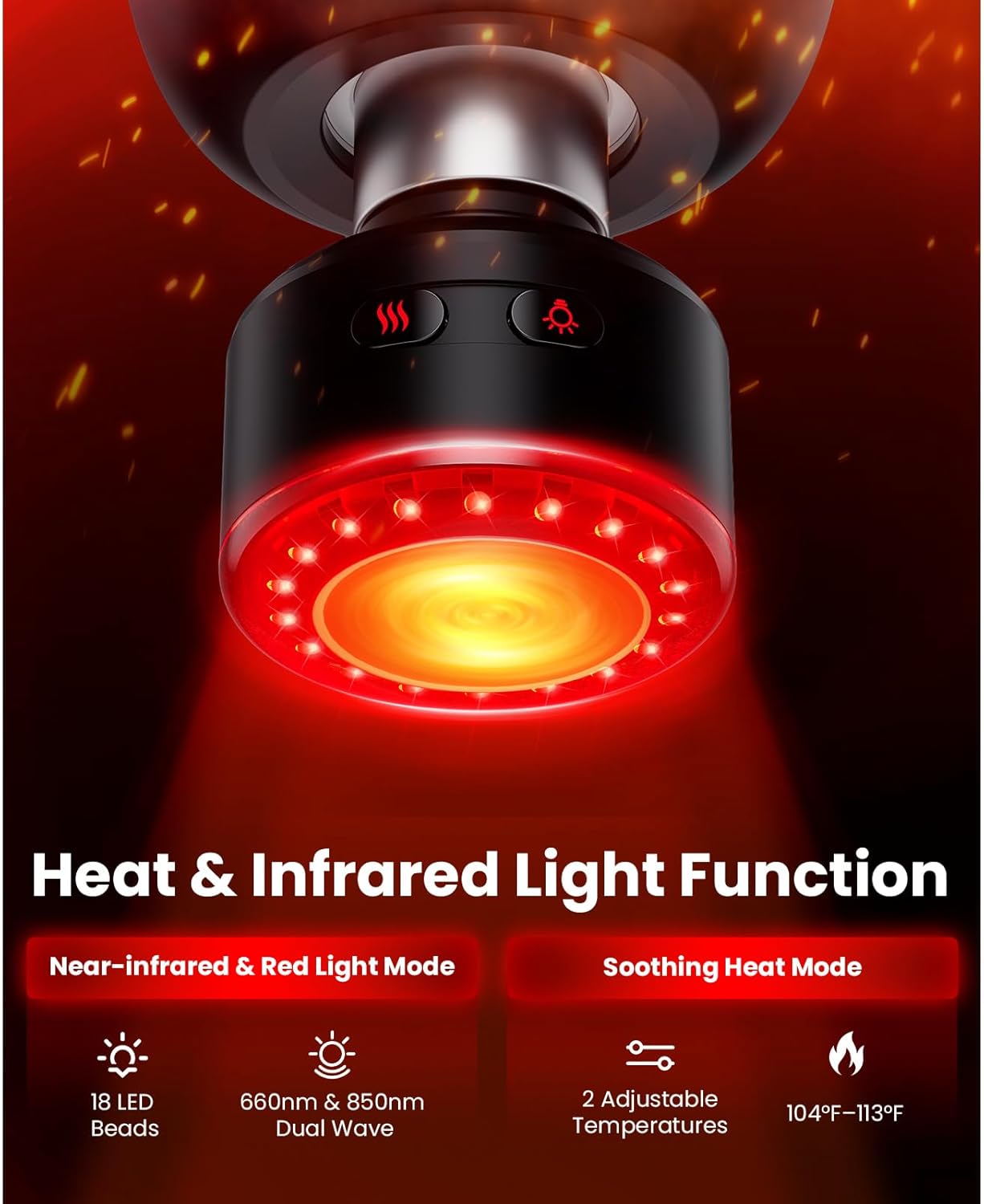 BOB AND BRAD X6 Pro Max Massage Gun with Heat and Cold, FSA Eligible HSA Deep Tissue Percussion Massager Gun for Athletes, Metal Head & 5 Speeds, Handheld Muscle Massager for Body and Back Pain Relief