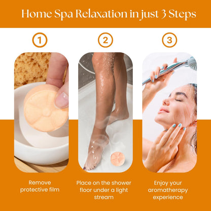 TLG Soothe Shower Steamers Aromatherapy 7 Pack – USA Made with Extra Menthol, Peppermint & Eucalyptus – Shower Bomb for Relaxation, Stress & Sinus Relief – Gift for Men & Women