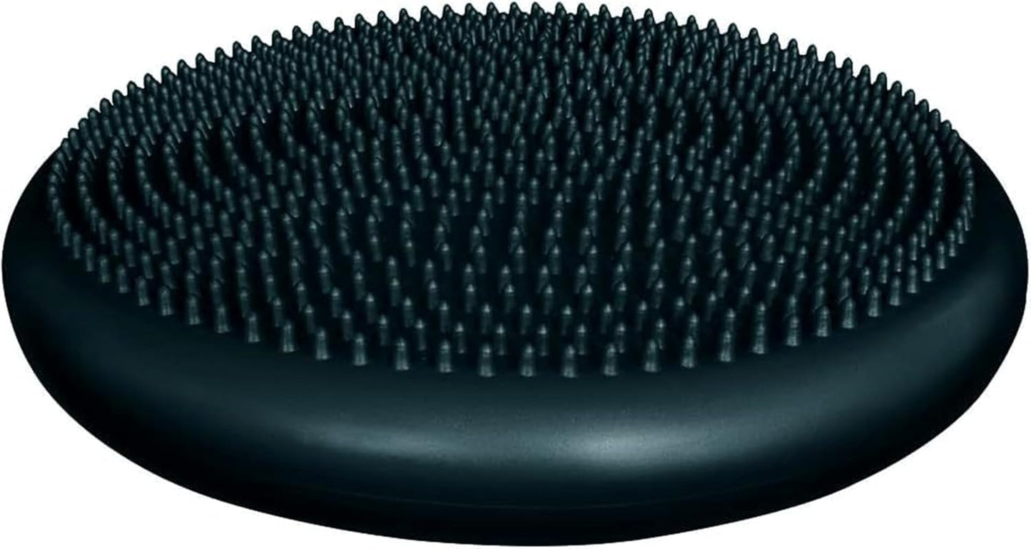 Body Sport Balance Disc - Inflatable, 13.5 in Balance Trainer - for Core Stability and Muscle Activation - Perfect for Dynamic Sitting or Standing Exercises (Black)