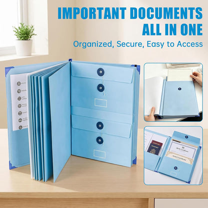 in Case I Die Binder with Labels – Important Document Organizer for Families, End of Life Planner & Estate Planning Folder for Final Wishes, Medical & Home Records (Pink)