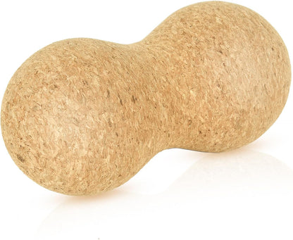 Cork Massage Ball, Peanut Massage Ball, Myofascial Release Ball, Deep Tissue Massage Roller Mobility Ball for Physical Therapy Myofascial Release Muscle Relaxer Acupoint Massage (1pcs)